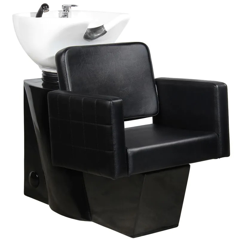 Gabbiano Ankara lavabo per parrucchieri nero main product photo