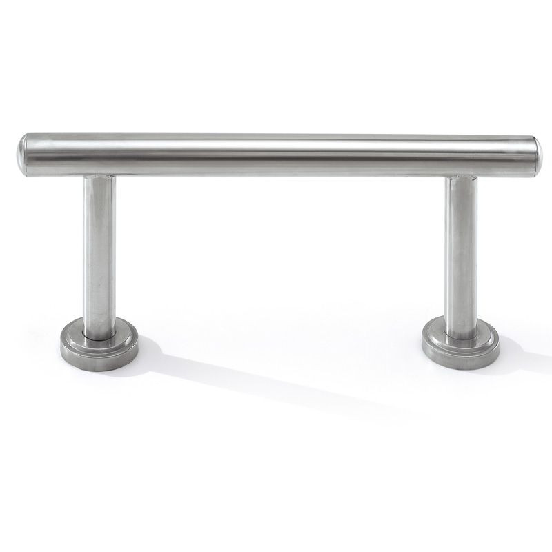 Gabbiano poggiapiedi da barbiere 90 inox main product photo