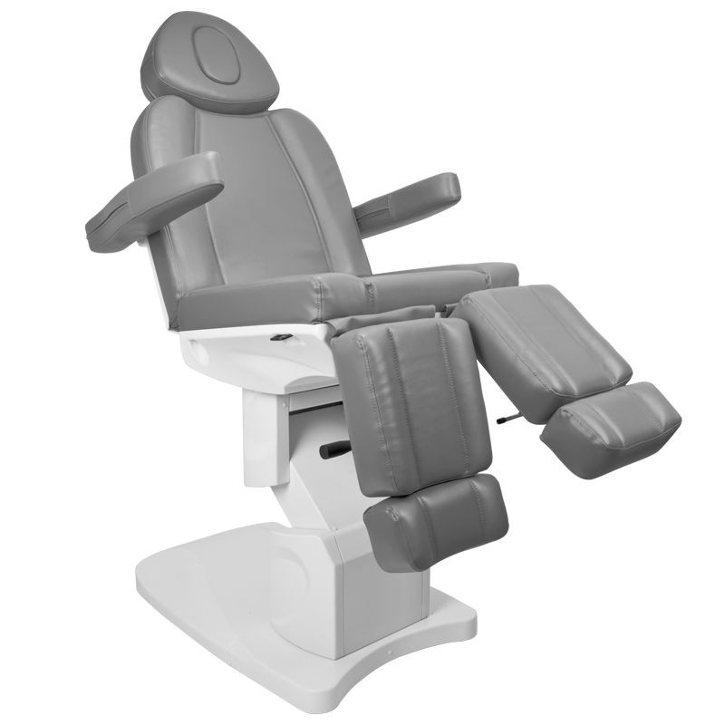 Azzurro 708AS pedi 3 motori grigio sedia estetica elettrica main product photo