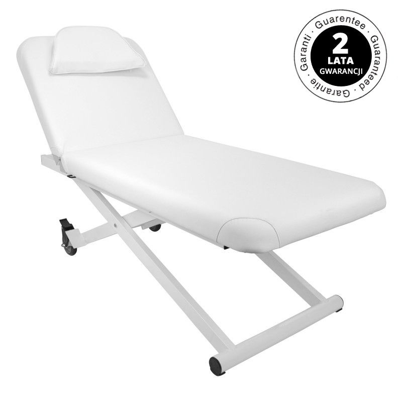 Lettino da massaggio elettrico Azzurro 329E 1 motore bianco main product photo