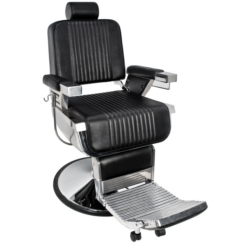 Gabbiano barber chair Royal black main product photo