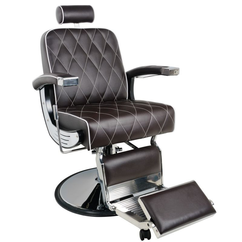 Gabbiano barber chair Imperial brown main product photo