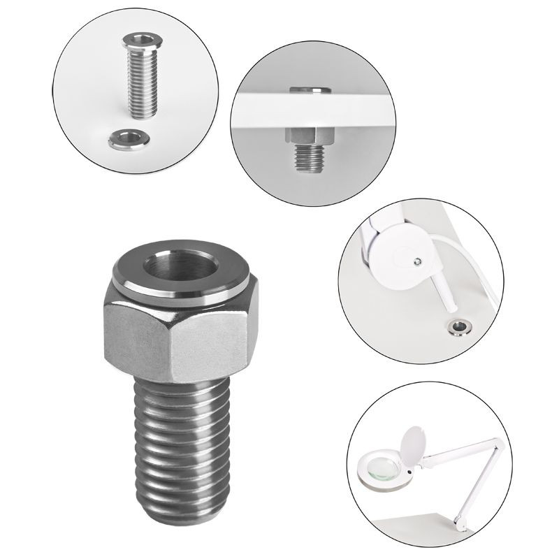 Porta lampada a tubo inox main product photo