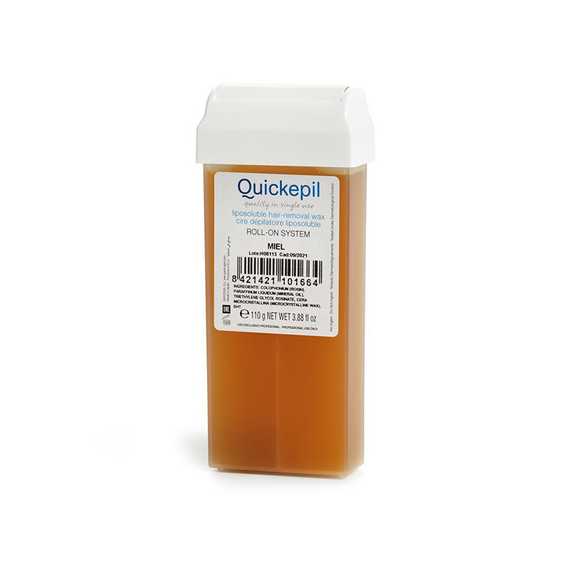 Quickepil cera depilatoria in rotolo mel naturale 110 g main product photo
