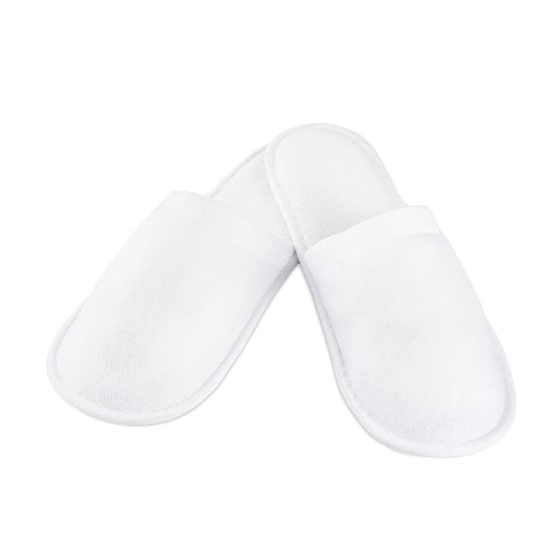 Pantofole in spugna bianca main product photo