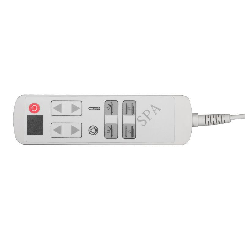 Azzurro 815B lettino cosmetico spa legno grigio luminoso riscaldato main product photo