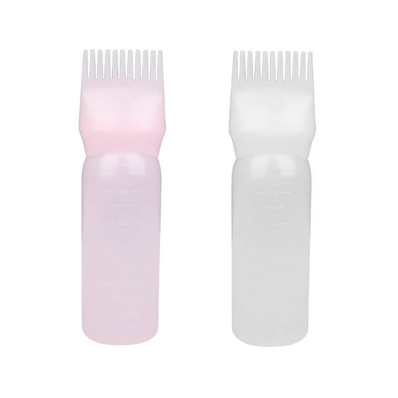 Bottiglia con pettine per l'applicazione della miscela di colori main product photo