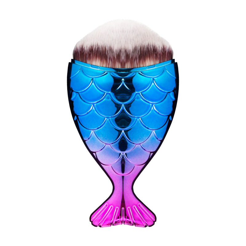 Pennello per spolverare la polvere di pesce blu-viola main product photo