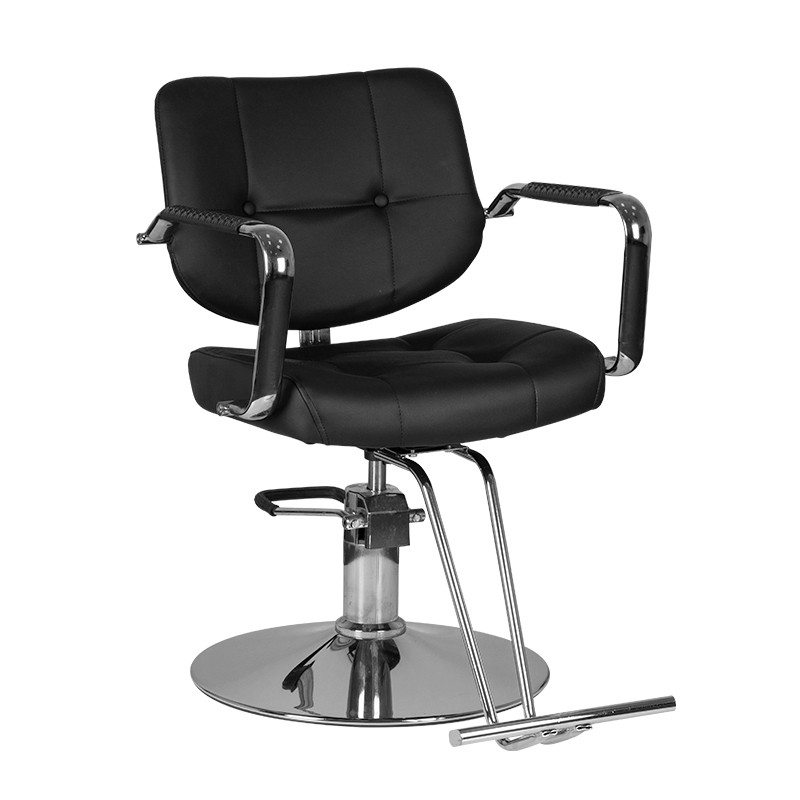 Sedia da parrucchiere Gabbiano Vigo nero main product photo
