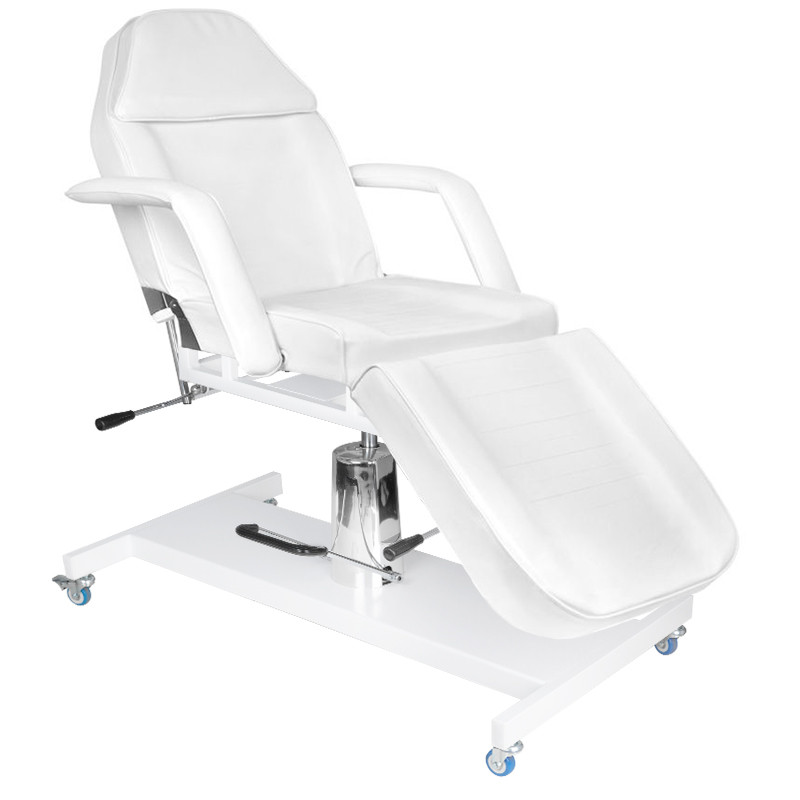 Poltrona cosmetica hyd. Basic 210 bianco su ruote main product photo