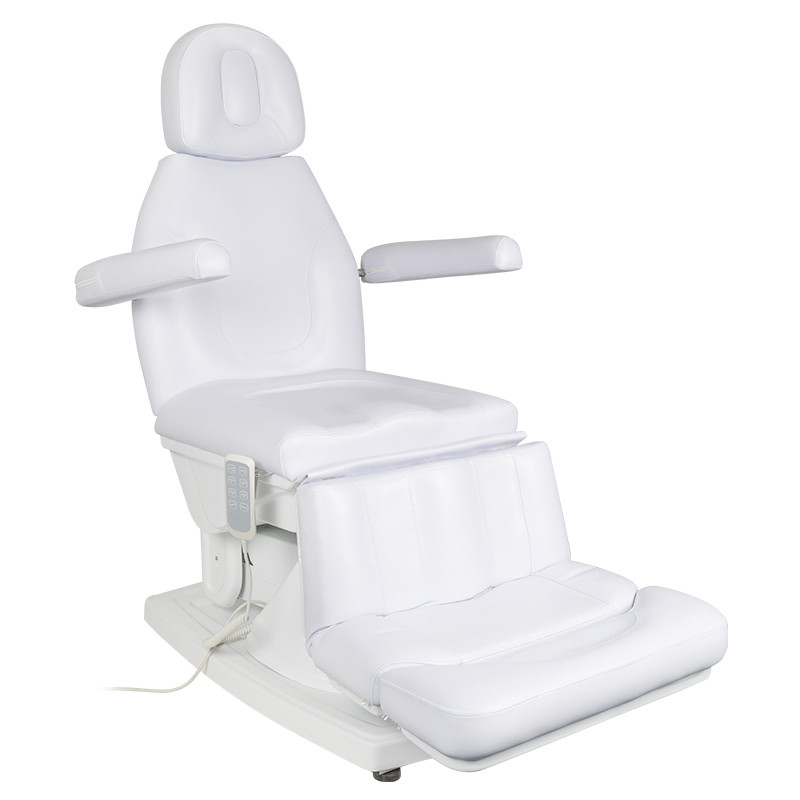 Sedia cosmetica podologica elettr. Kate 4 siln. bianco main product photo