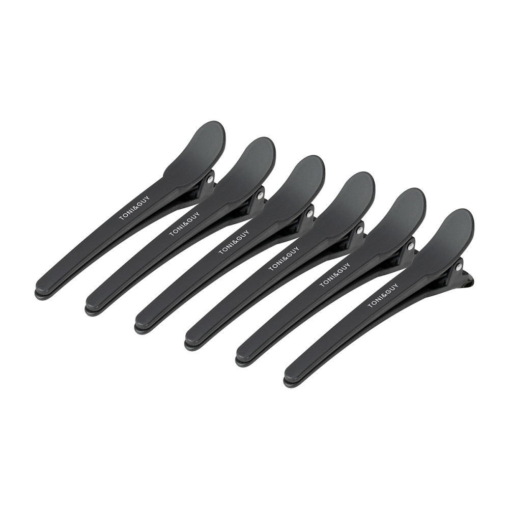 Pinze per parrucchieri E-17 10 pz. 10,5 cm nero main product photo