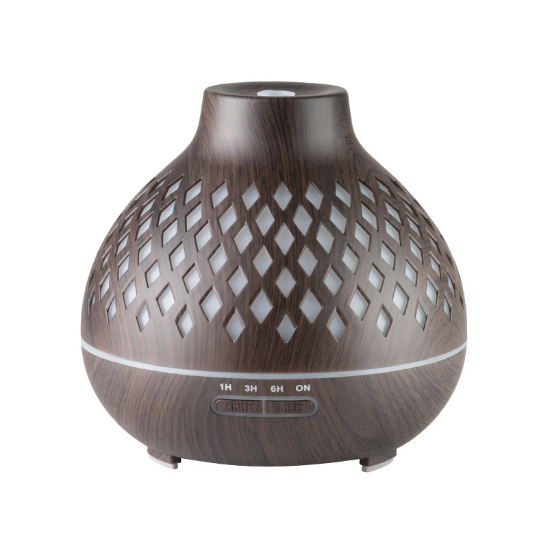 Diffusore di aromi umidificatore spa 10 legno scuro 400 ml + timer main product photo