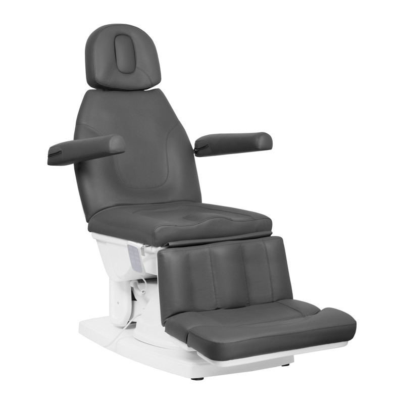 Sedia cosmetica per podologia elettr. Kate 4 siln. grigio main product photo