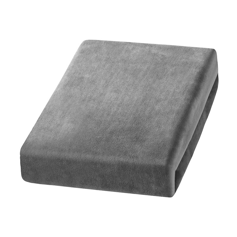 Lenzuolo in velluto grigio main product photo