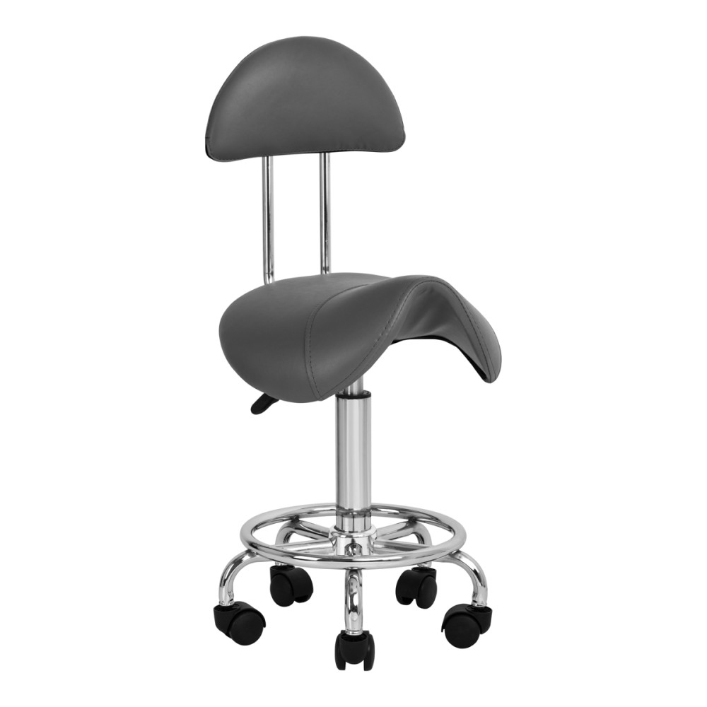 Sgabello cosmetico 6001 grigio main product photo