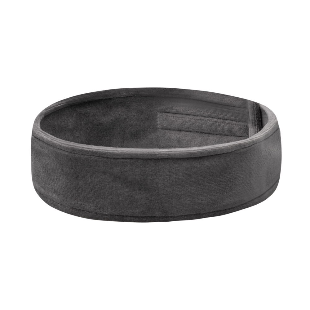 Banda cosmetica in velluto grigio main product photo