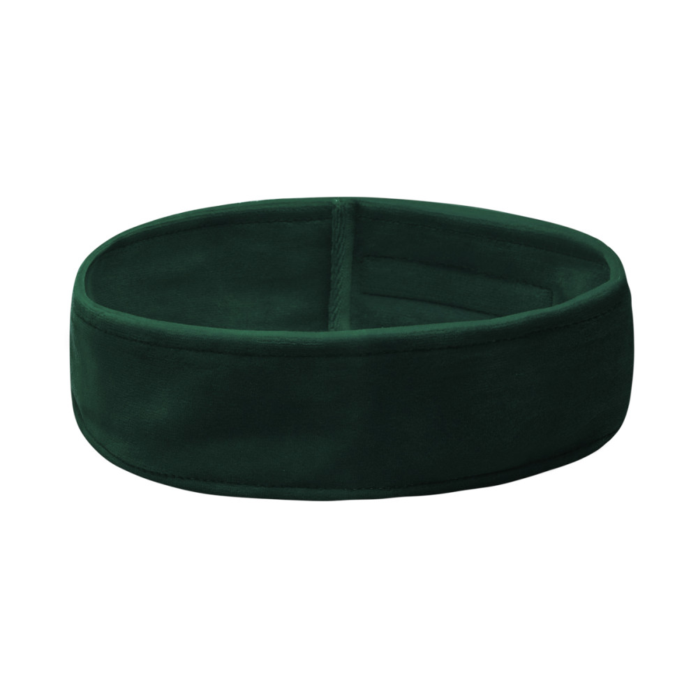 Banda cosmetica in velluto verde main product photo