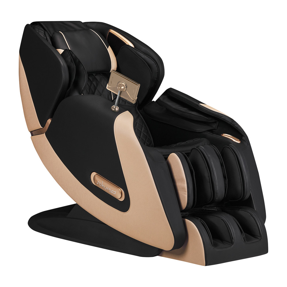 Sedia da massaggio Sakura Luxury 808 nero e beige main product photo