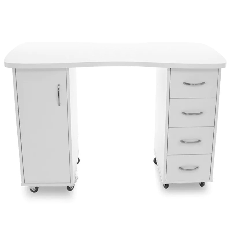 Scrivania 2027 bianco due armadi main product photo