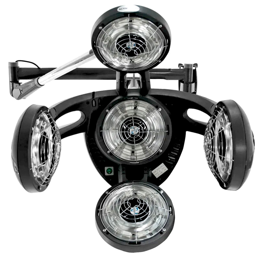 Gabbiano infrazone a parete GD-505W nero main product photo