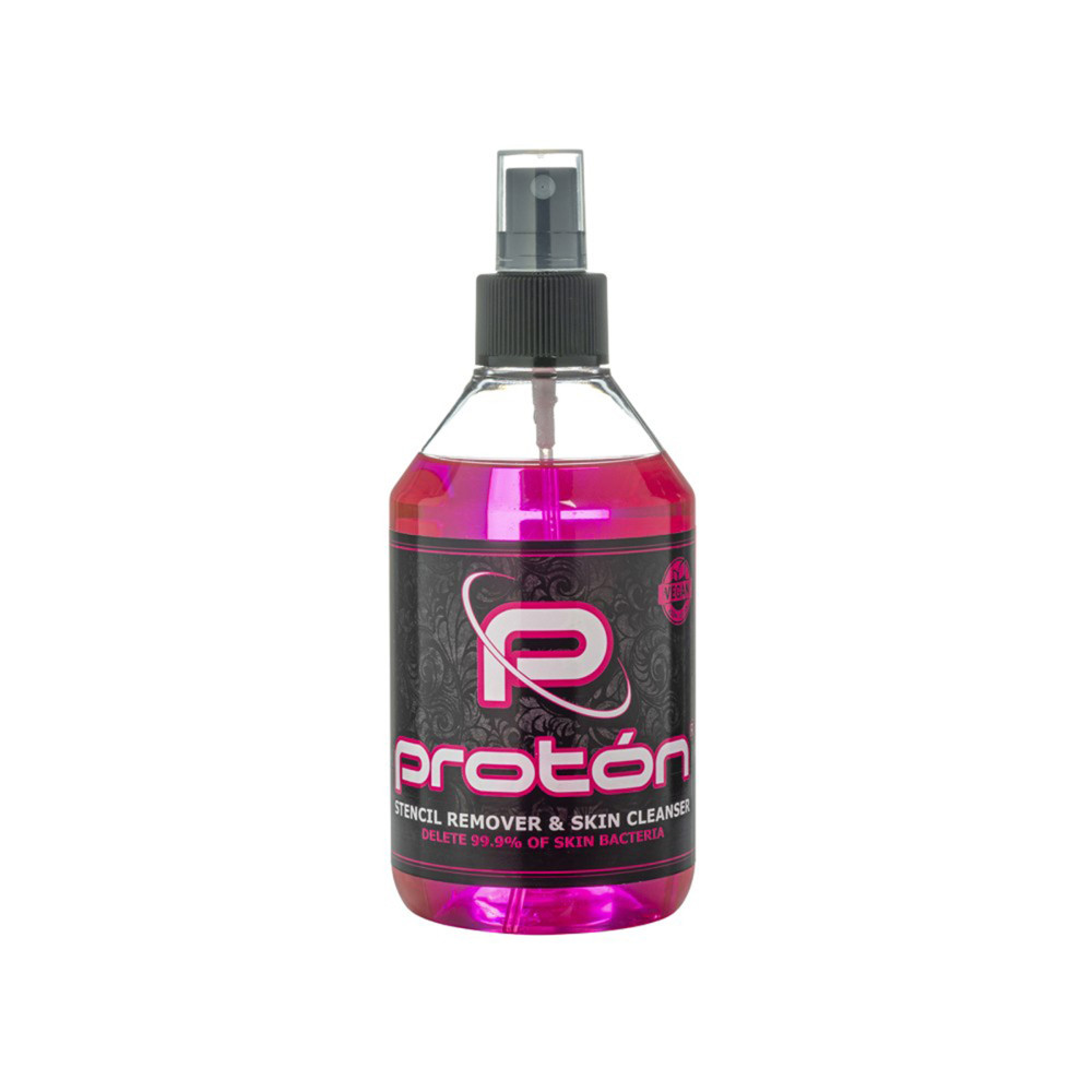 Proton Stencil Remover & Skin Cleanser Pink - 250 ml / 8,5 Oz. main product photo