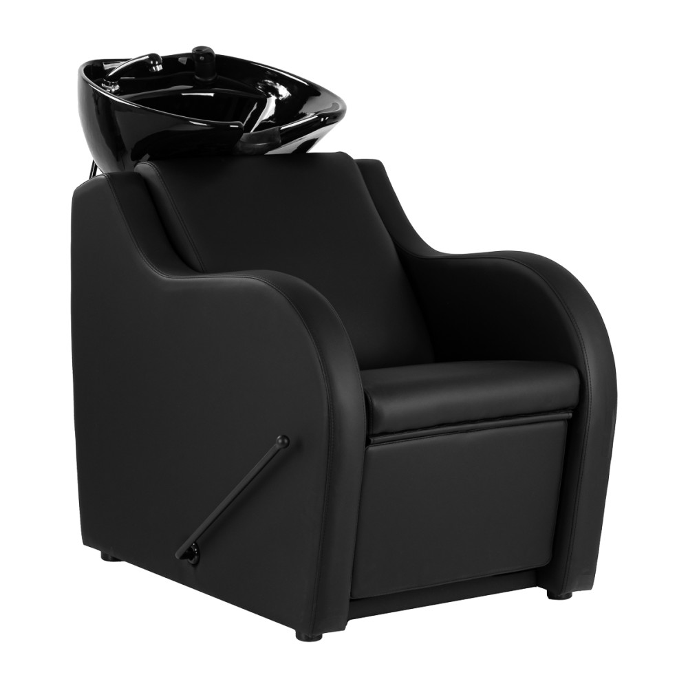 Gabbiano Lavabo per parrucchieri Carmen nero main product photo