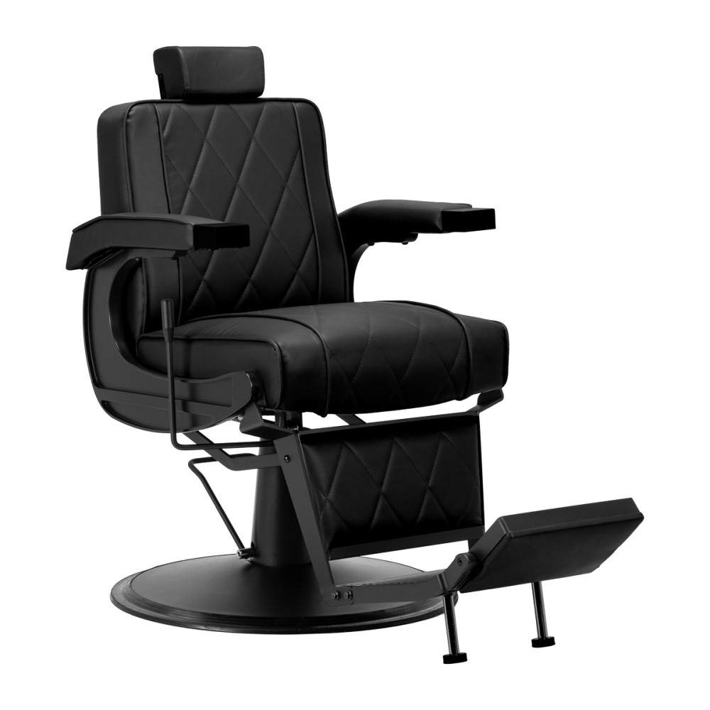 Sedia da barbiere Hair System BM88066B nero main product photo