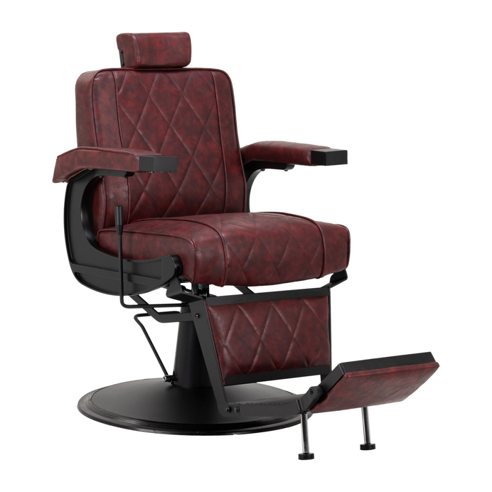 Sedia da barbiere Hair System BM88066B maroon main product photo
