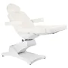 Azzurro 869A poltrona cosmetica elettrica a 4 motori rotanti bianco