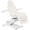 Azzurro 869A poltrona cosmetica elettrica a 4 motori rotanti bianco