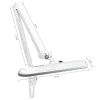 Elegante 801-s lampada da officina a led con impugnatura a morsa standard bianco 