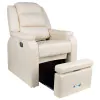 Sedia per pedicure in crema Hilton