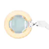 Lampada d'ingrandimento a led Glow 8021 per tavolo colore luce reg.