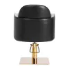 Sedia da parrucchiere Gabbiano Malaga oro nero