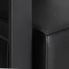 Poltrona per parrucchieri Gabbiano Modena nero