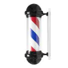 Targa illuminata per barbiere BB-02 nero grande