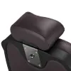 Sedia da barbiere elettrica Gabbiano Duke Brown