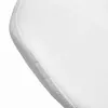 Sgabello cosmetico QS-06B bianco e nero