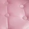 4Rico sedia girevole QS-OF213G velluto rosa
