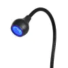 Lampada da tavolo Glow LED Snake UV nero