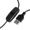 Lampada da tavolo Glow LED Snake UV nero