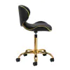 Sgabello cosmetico Gabbiano Q-4599G nero