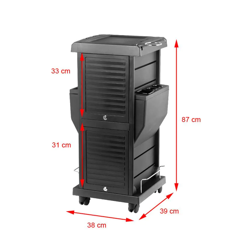 Gabbiano assistente parrucchiere 100C nero