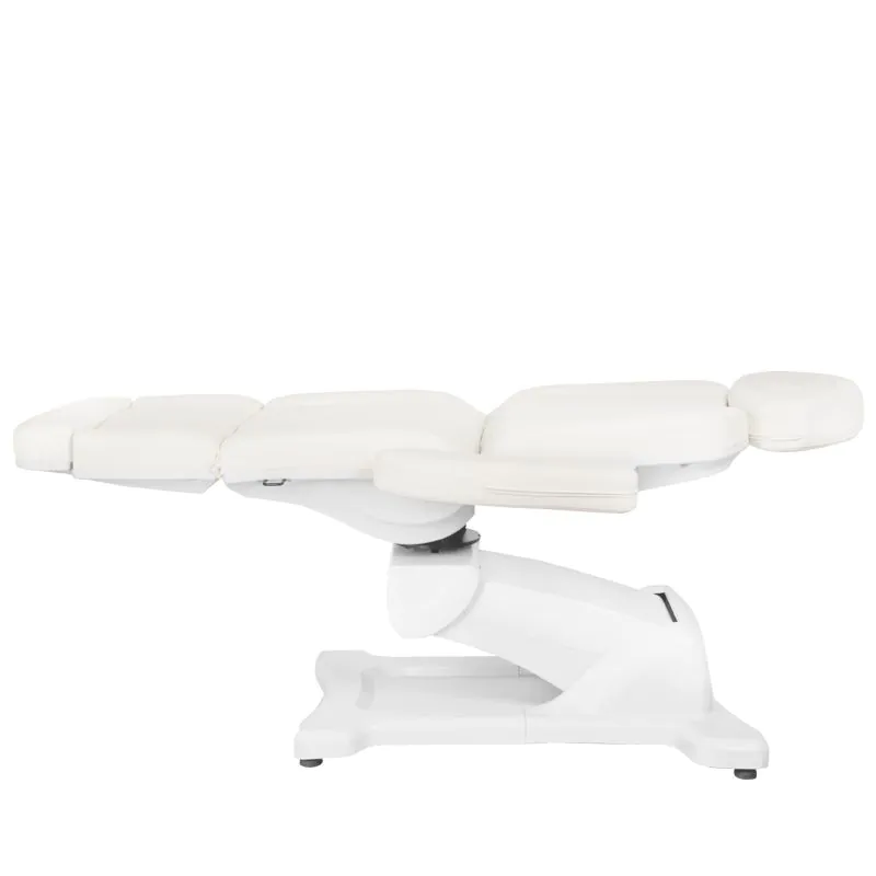Azzurro 869A poltrona cosmetica elettrica a 4 motori rotanti bianco