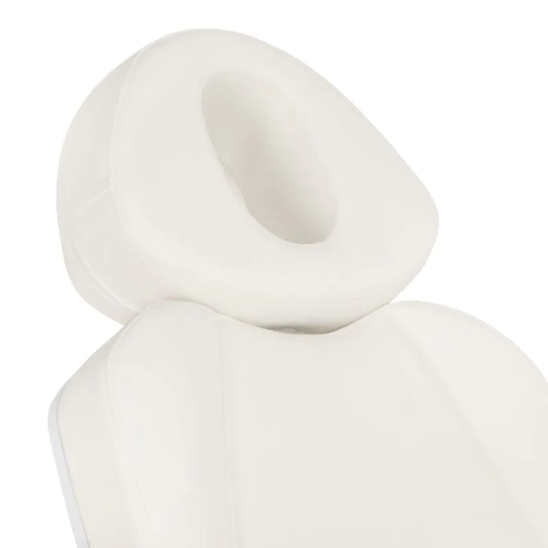 Azzurro 869A poltrona cosmetica elettrica a 4 motori rotanti bianco