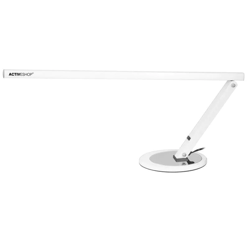 Lampada da tavolo a led Slim bianca