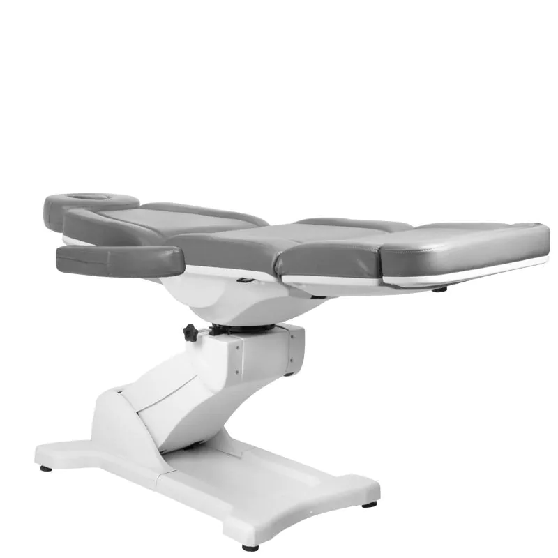 Azzurro 869A poltrona estetica elettrica a 4 motori rotanti grigio