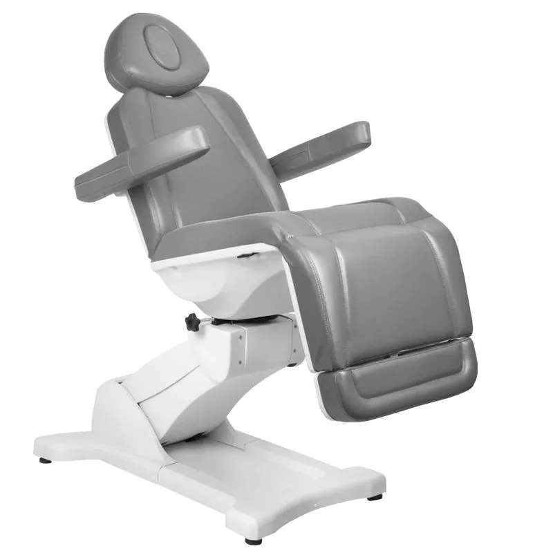 Azzurro 869A poltrona estetica elettrica a 4 motori rotanti grigio