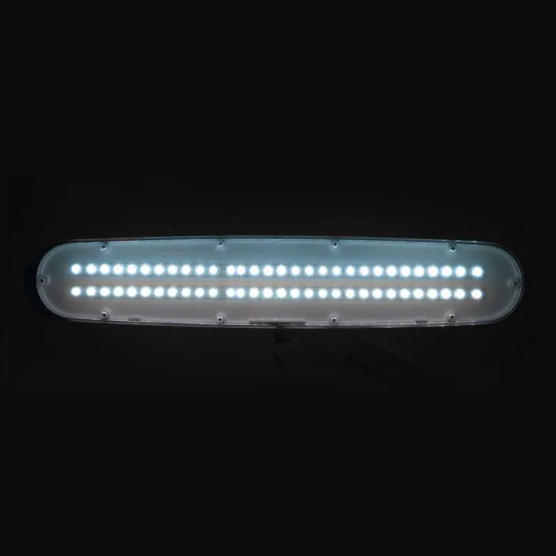 Elegante 801-s lampada da officina a led con impugnatura a morsa standard bianco 